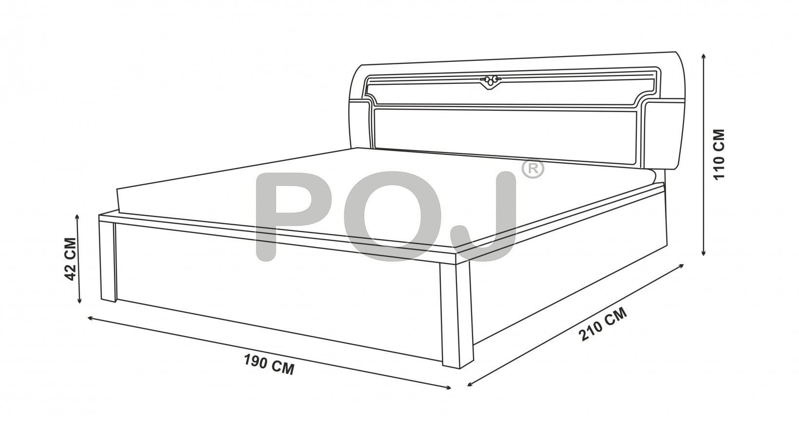 Buy Highgrove King Size Bed frames online at an affordable price in